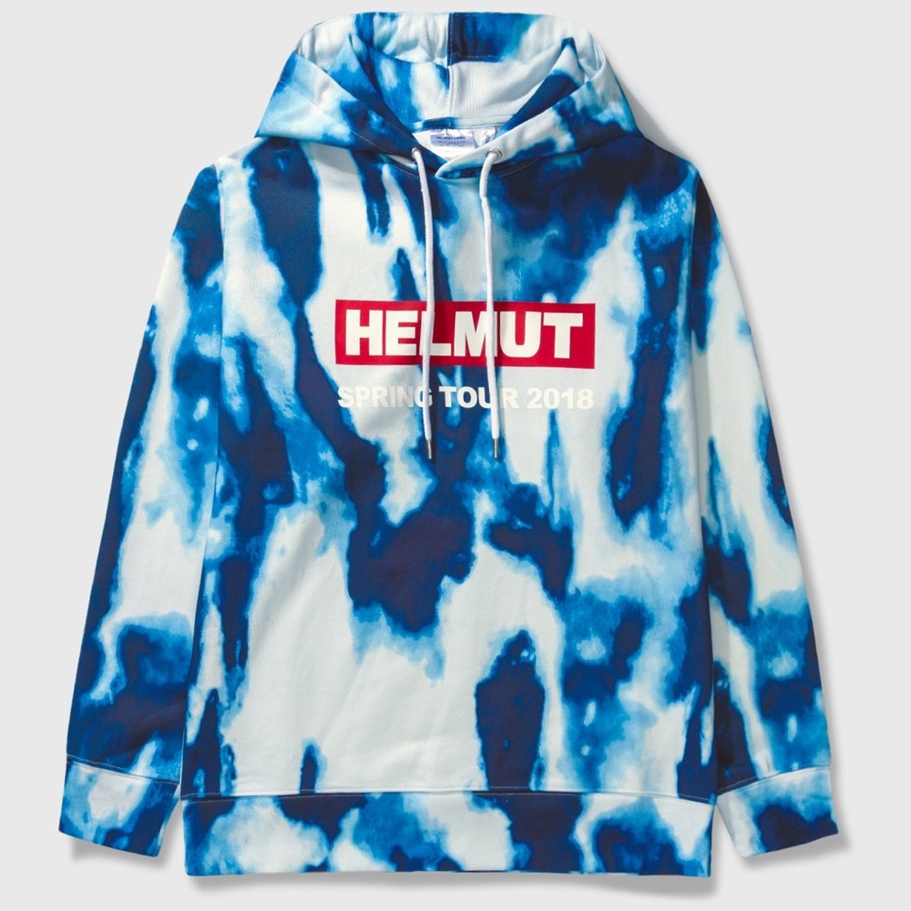 Helmet Lang Tye dye pullover hoodie